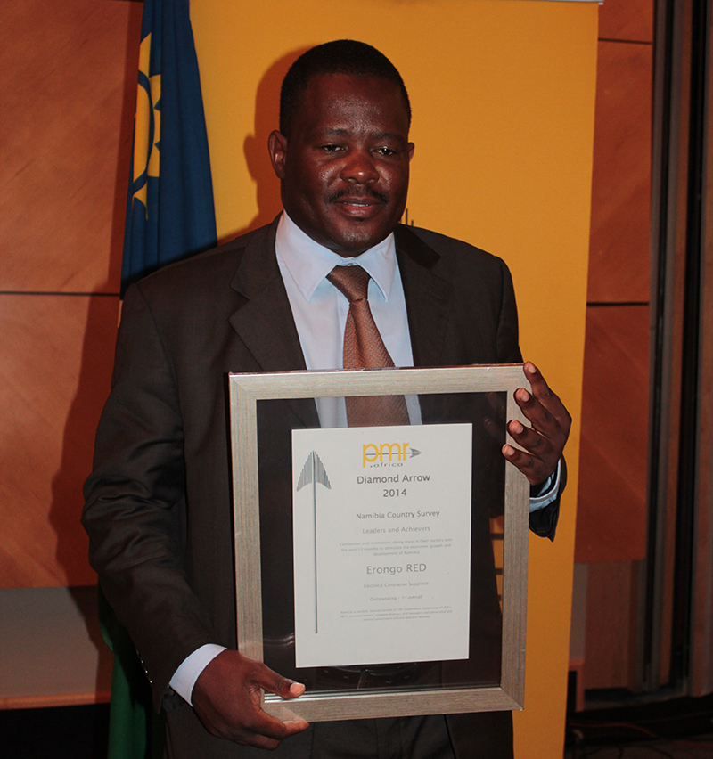 PMR Diamond Arrow Award for Erongo RED