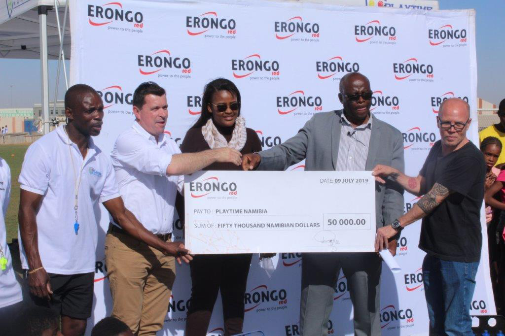 Erongo RED Sponsors Playtime Namibia