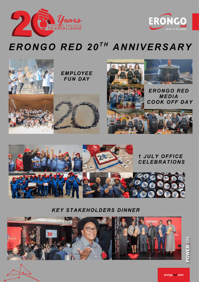 Erongo RED Marks 20 Years of Service